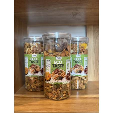 Ngũ Cốc Granola 25% Yến Mạch Truyền Thống Eco Taste